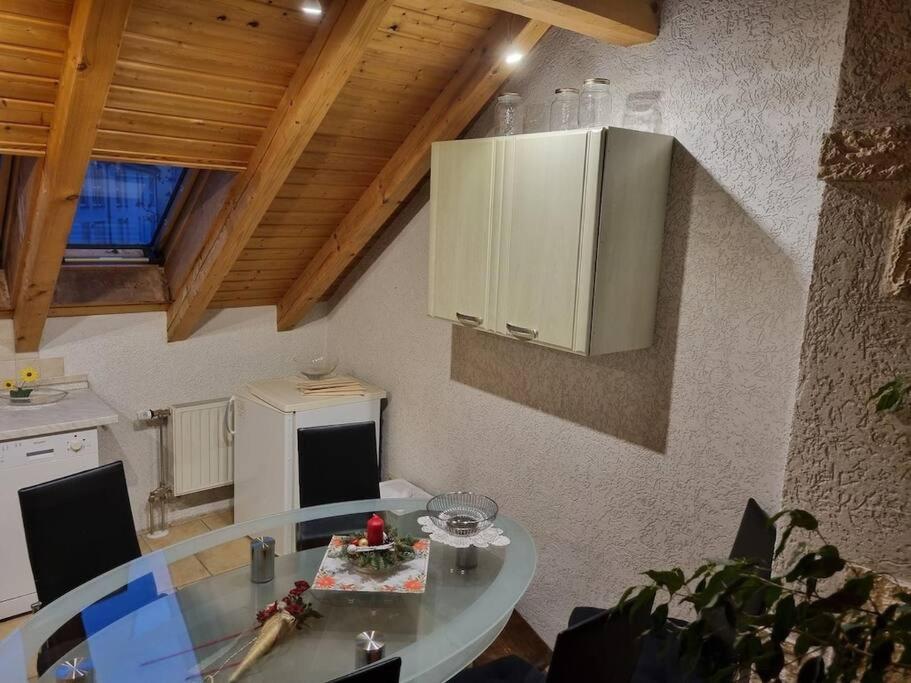 Gemuetliche Dachgeschosswohnung Erfurt Eksteriør bilde